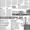 University of South Asia Admissions 2019