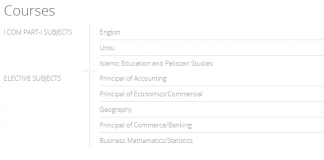 ICOM Subjects In Pakistan Part 1