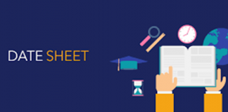 BISE Sargodha Board Matric 10th Class Date Sheet 2020