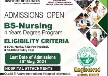 BSc Nursing Admission 2021 In Punjab for 4 Years Program