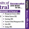 University of Chitral Admissions 2022 Online Form