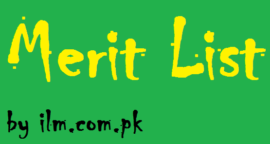 GCU Lahore Merit List 2021