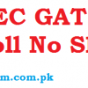 HEC LAW GAT Roll No Slip 2021 Download hec.gov.pk