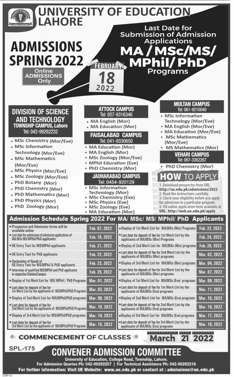 phd education admission 2022