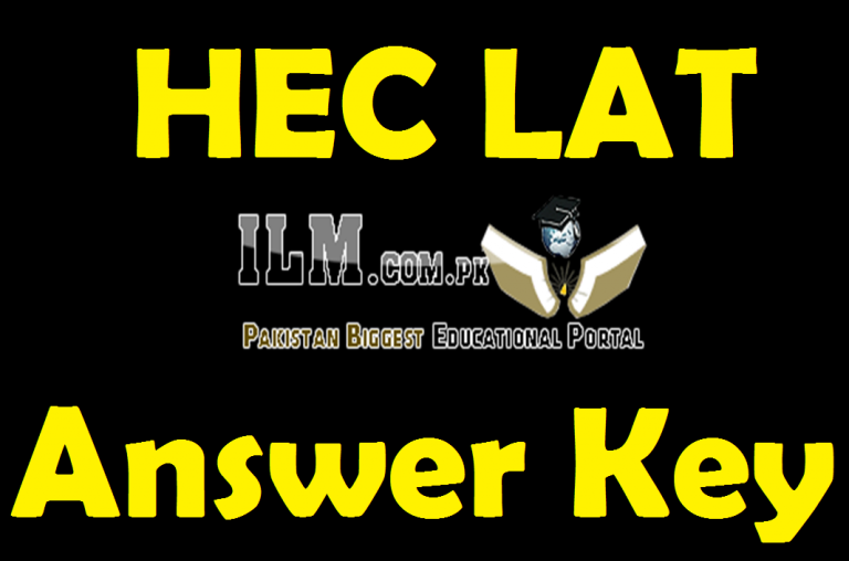 HEC LAT Answer Key 2025