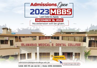 Islamabad Medical and Dental College Admission 2022
