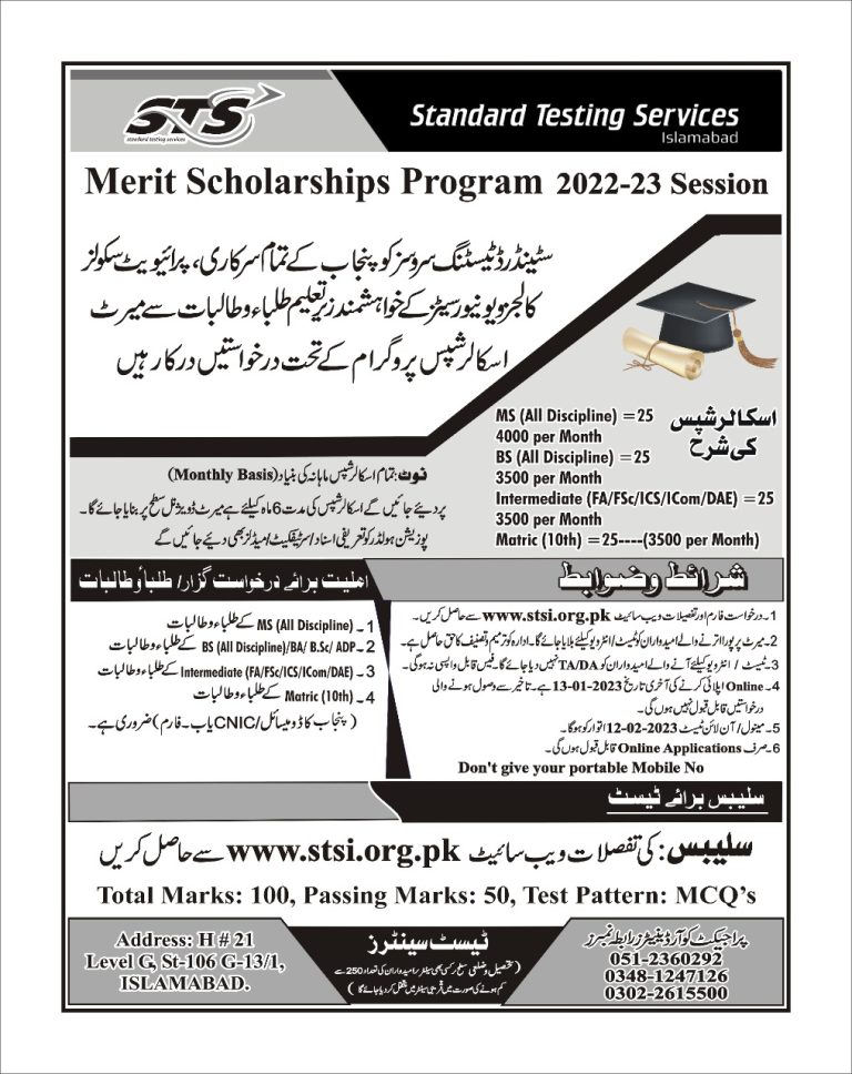 STS Written Test Date 2025