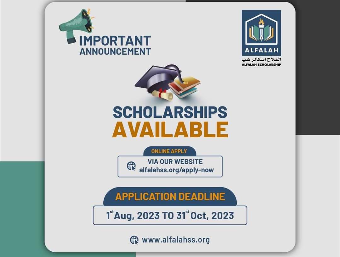 Alfalah Scholarship Scheme 2023