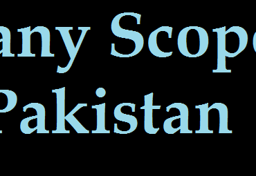 Botany Scope in Pakistan