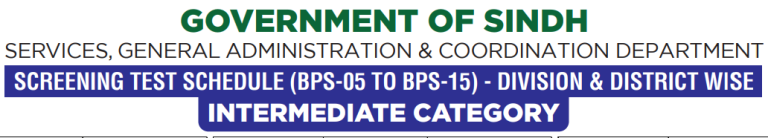 IBA BPS 5 to 15 Test Date 2025 Written, Screening
