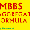 MBBS Aggregate Calculator 2023 Merit Calculate Formula
