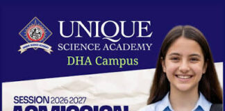 Unique College Lahore Admission 2026