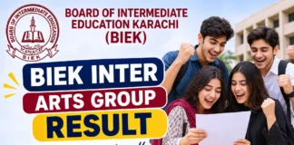 BIEK Inter Arts Group Result