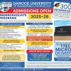 Dawood University Engineering Merit List