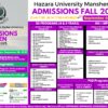 HU Hazara University Merit List