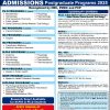 Baqai Medical University Postgraduate Admissions 2025