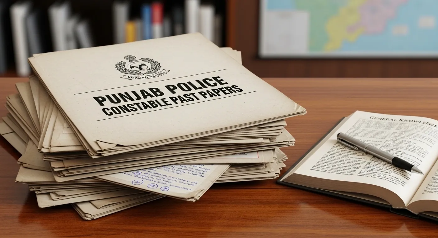 Punjab Police Constable Past Papers