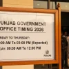 Punjab Government Ramadan Office Timing