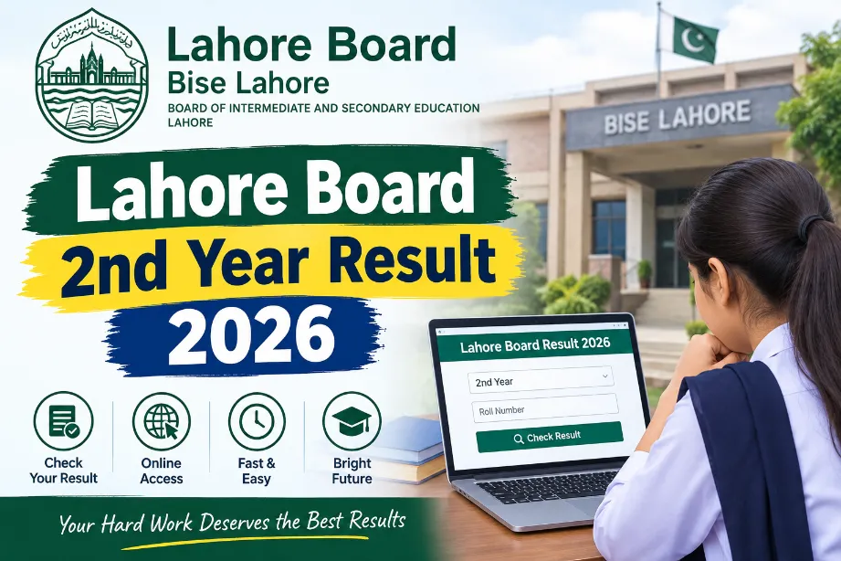 Lahore Board 2nd Year Result 2026