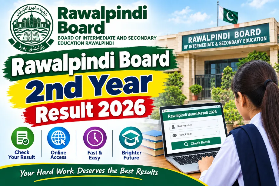 Rawalpindi Board 2nd Year Result 2026