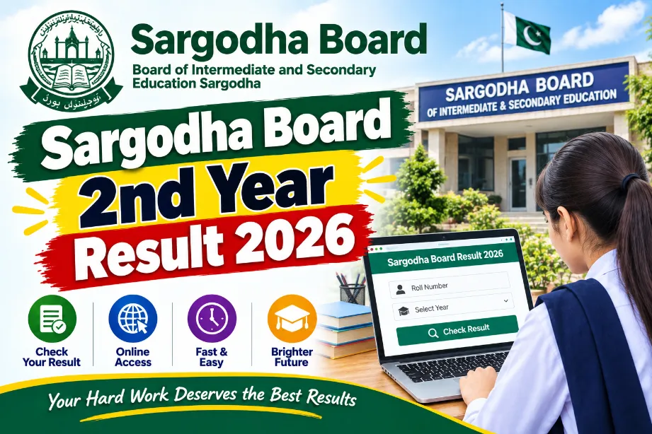 Sargodha Board 2nd Year Result 2026
