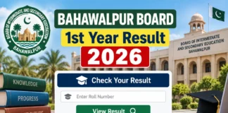 Bahawalpur Board 1st Year Result