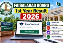 Faisalabad Board 1st Year Result