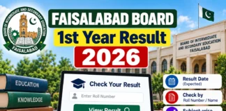 Faisalabad Board 1st Year Result